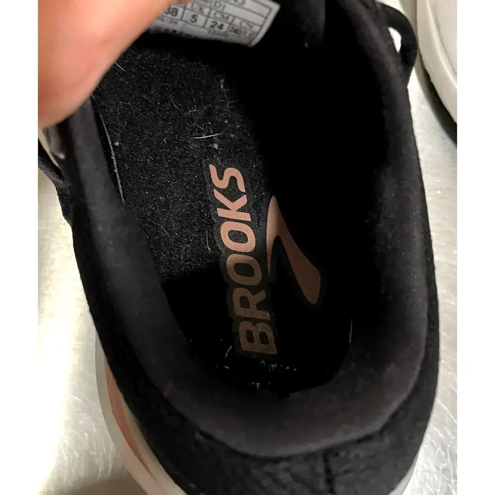 Brooks Women's Ghost Max 3 Running Shoes Black Rose Gold Size 7